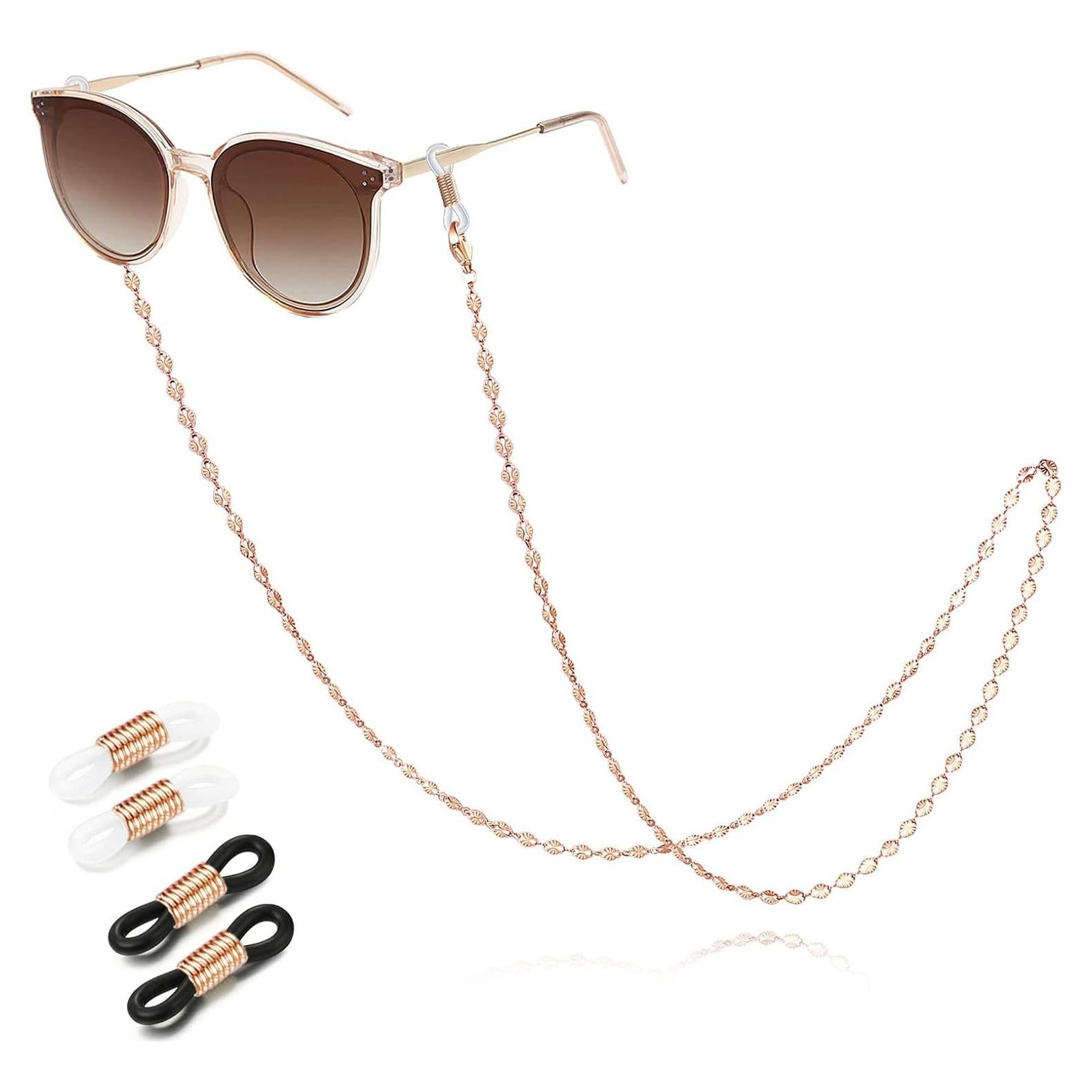 Cadena de Gafas Sam & Lori para Mujer - Oro Rosa 73.66 cm