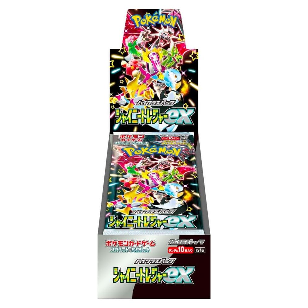 Caja de Refuerzo Pokémon Shiny Treasure EX - 10 Paquetes TCG
