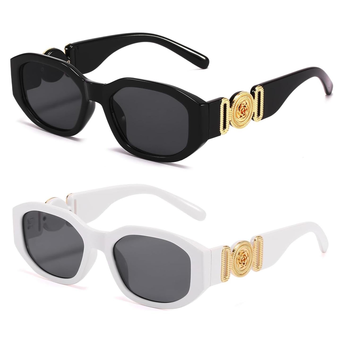 Gafas de sol BUTABY retro UV400 para mujeres estilo 90s