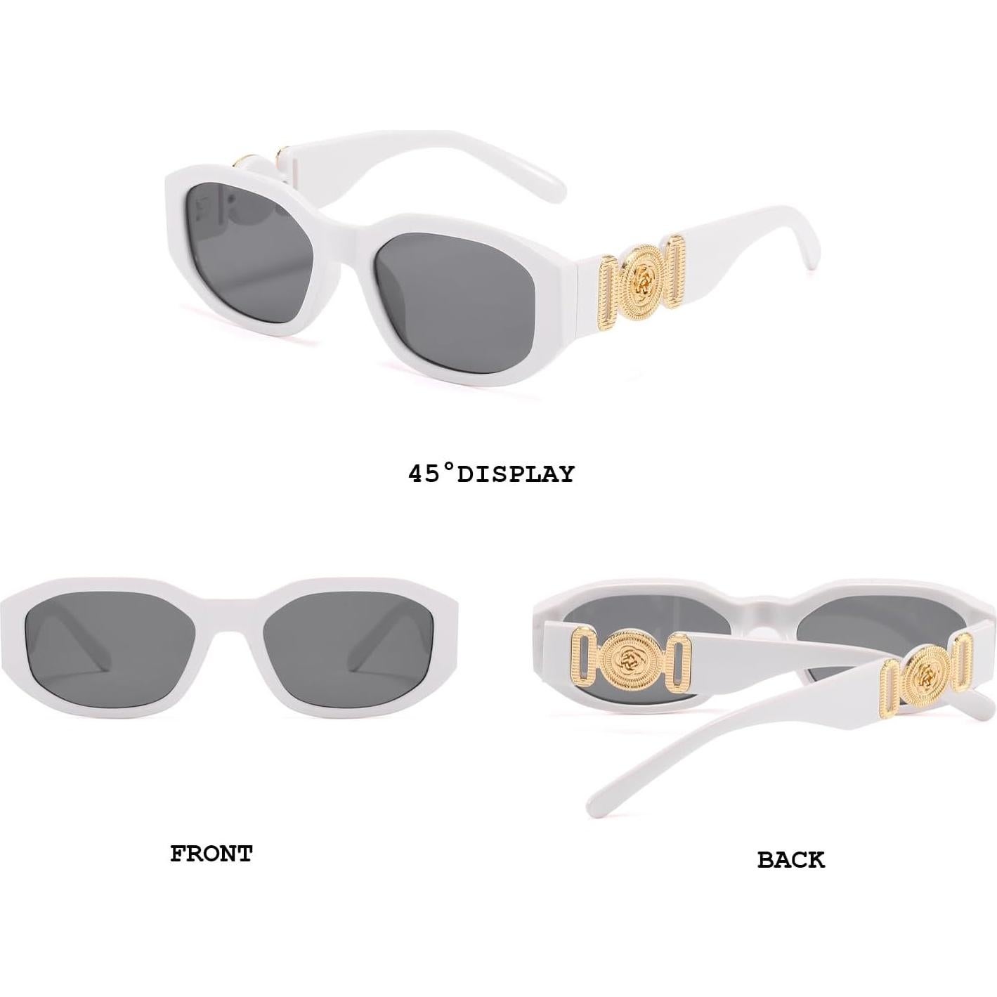 Gafas de sol BUTABY retro UV400 para mujeres estilo 90s