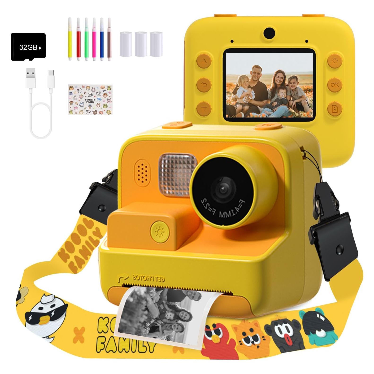 Cámara Instantánea Mafiti K27 para Niños 48MP Video 1080P