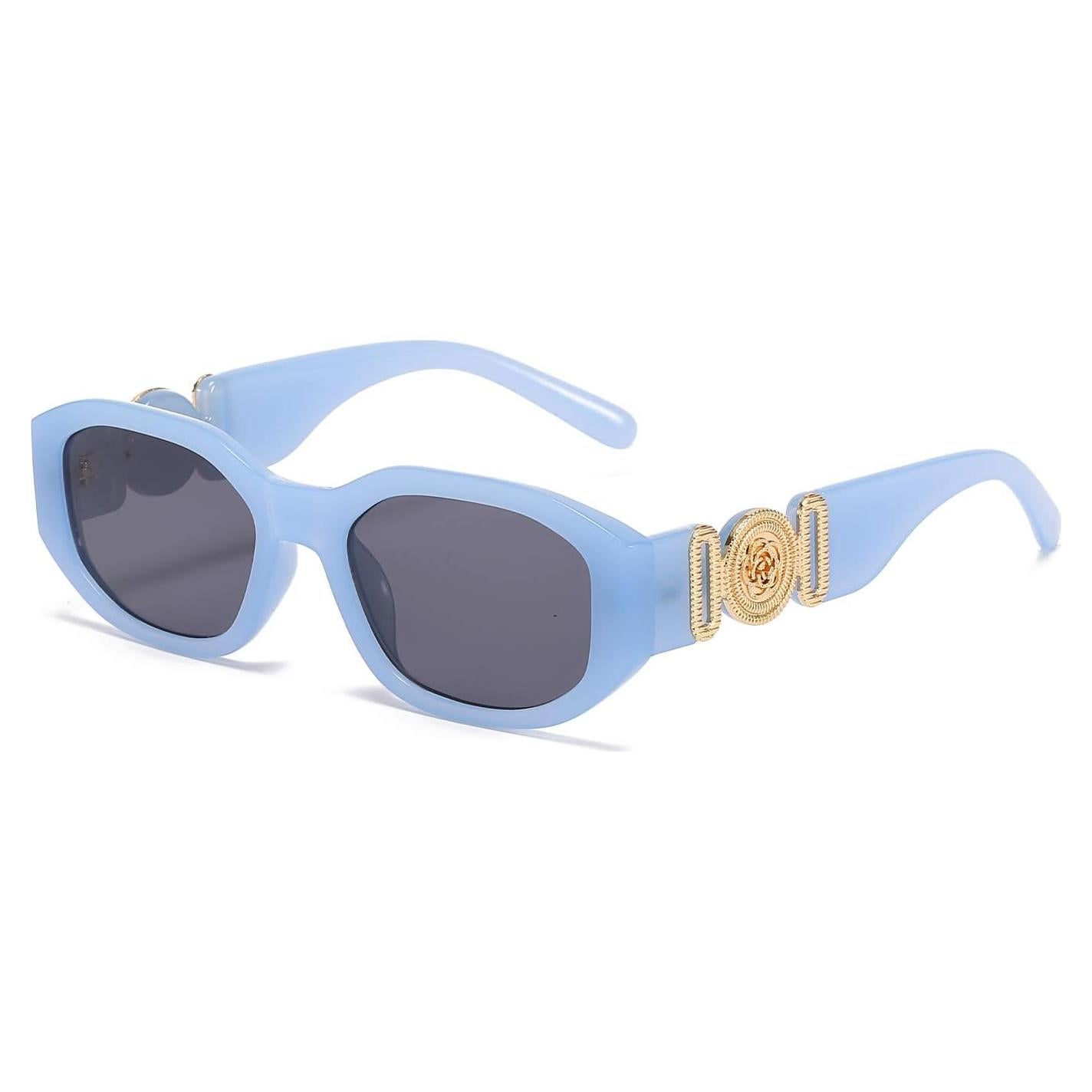 Gafas de sol rectangulares BUTABY UV400 para mujeres