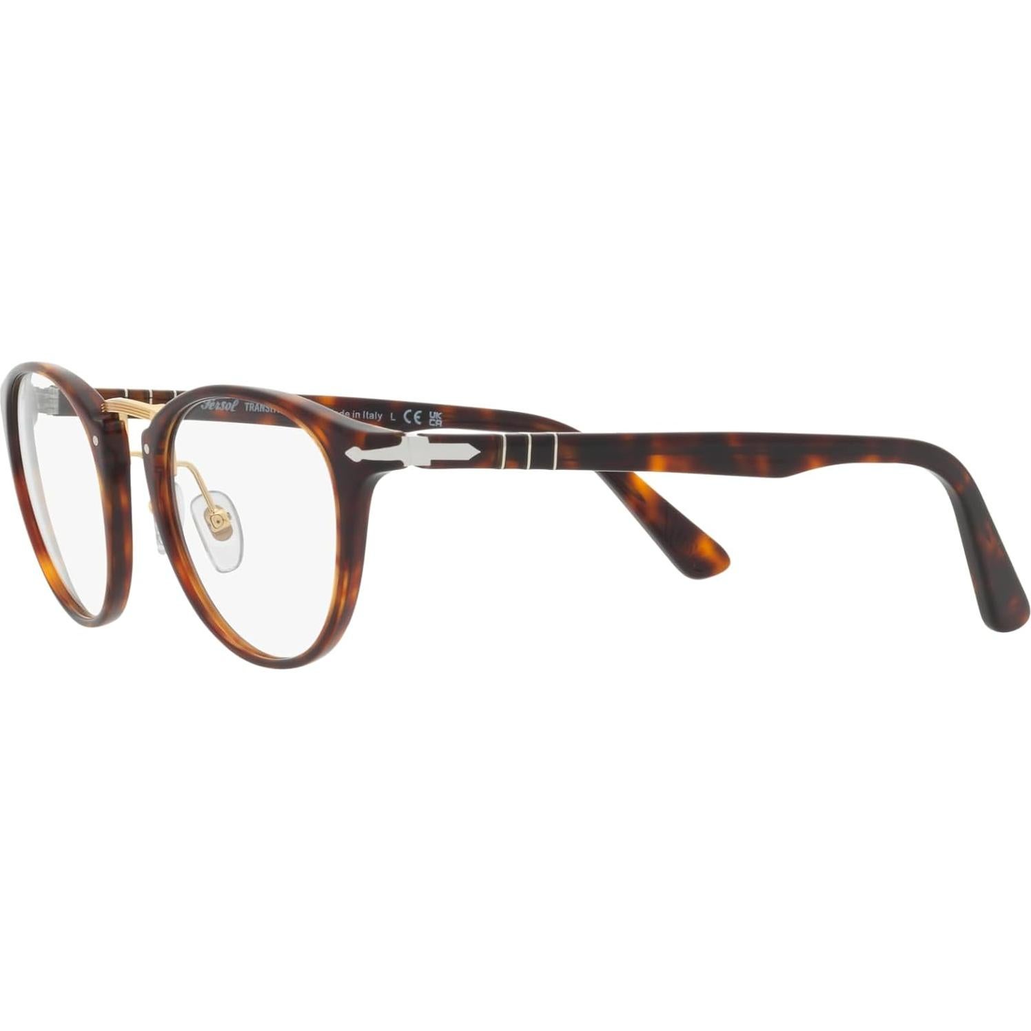 Gafas de sol redondas Persol PO3108S Havana 49mm UV