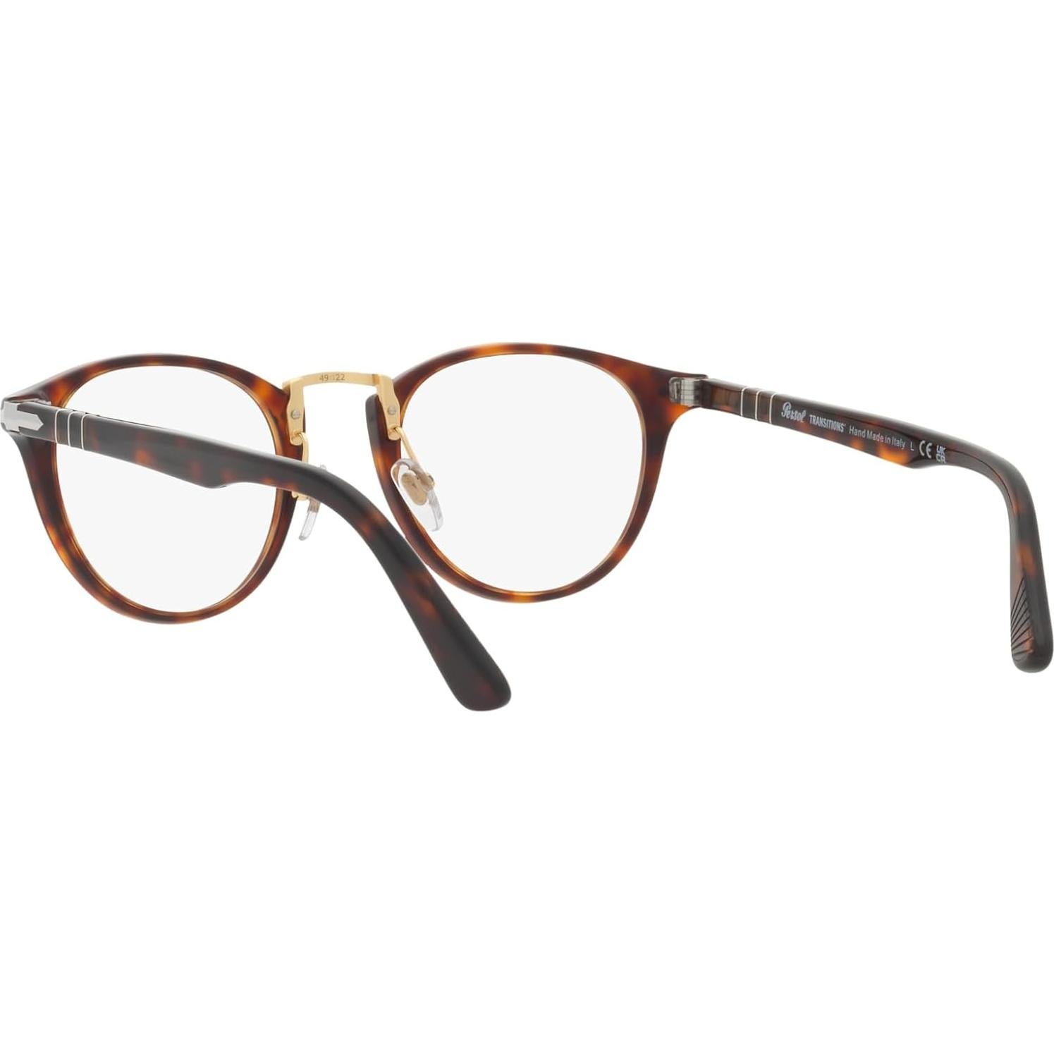 Gafas de sol redondas Persol PO3108S Havana 49mm UV