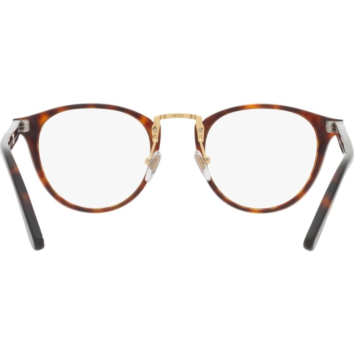 Gafas de sol redondas Persol PO3108S Havana 49mm UV