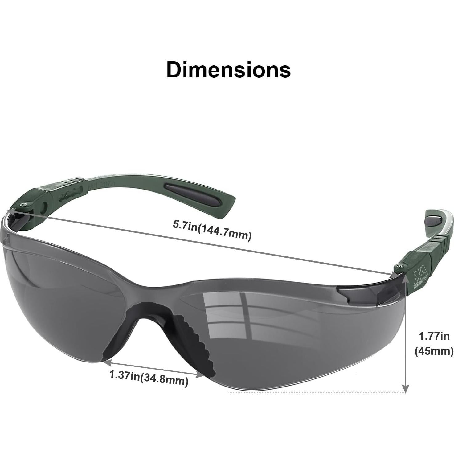 Gafas de Tiro Xaegistac Antivaho con Estuche Duro