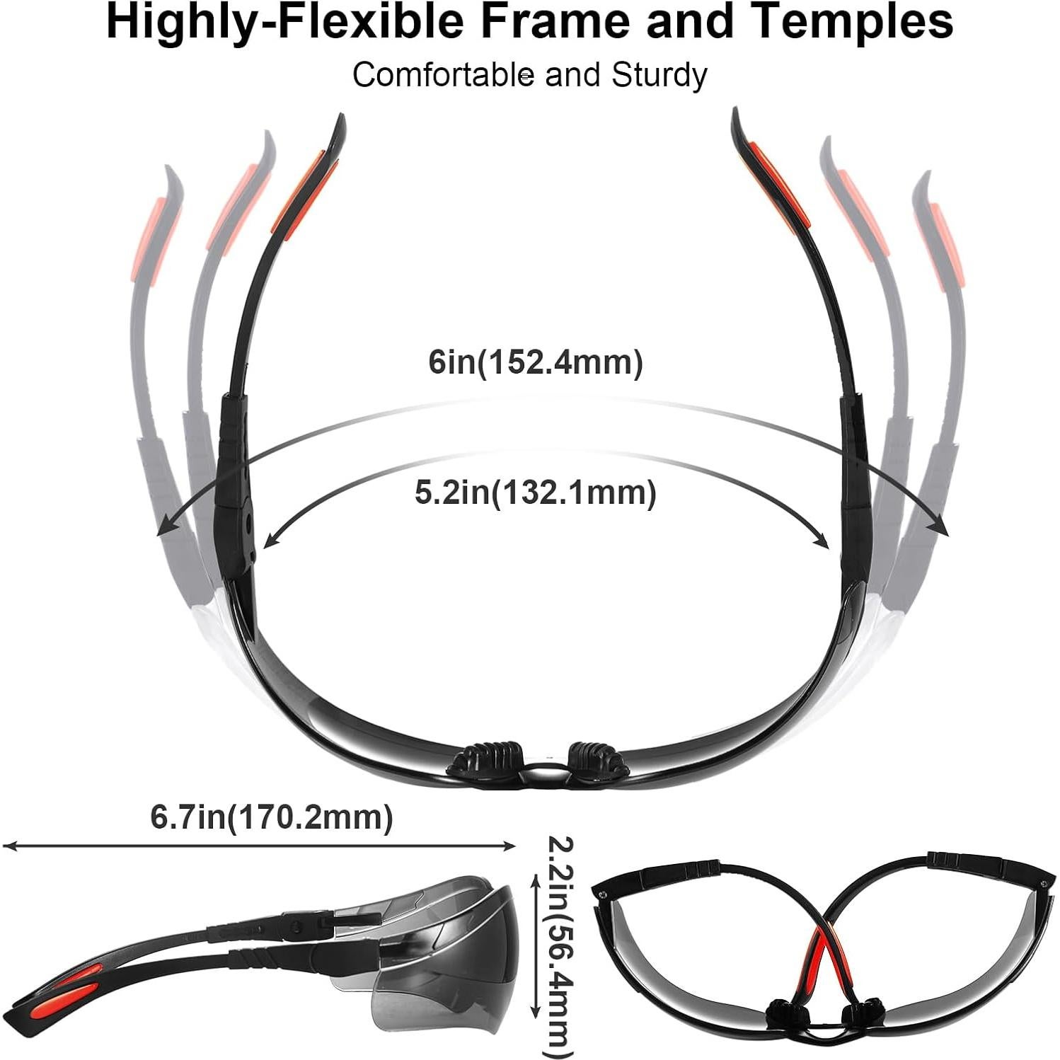 Gafas de Tiro Xaegistac Antivaho con Estuche Duro
