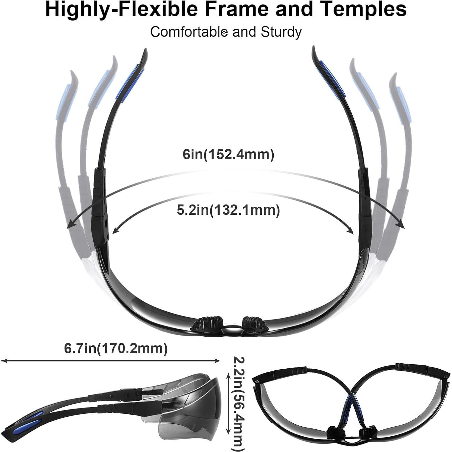 Gafas de Tiro Xaegistac Antivaho con Estuche Duro