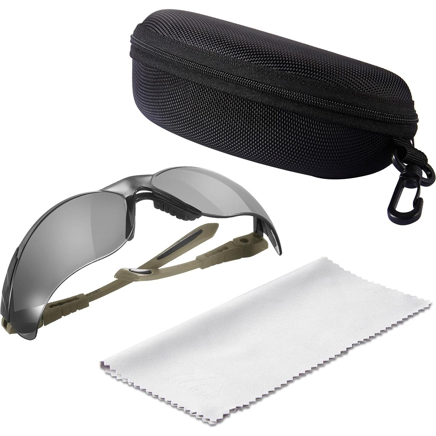 Gafas de Tiro Xaegistac Antivaho con Estuche Duro