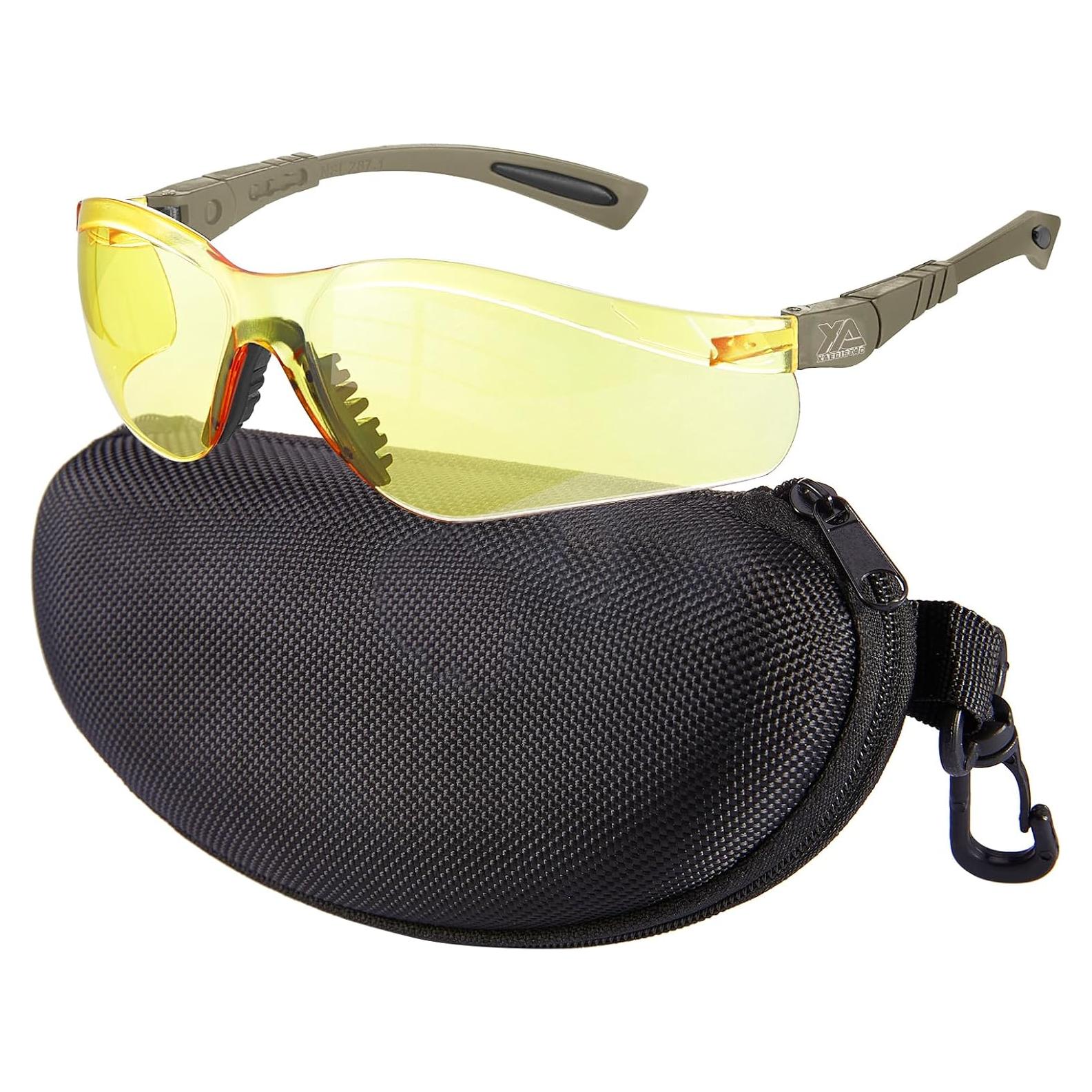 Gafas de Tiro Xaegistac Antivaho con Estuche Duro