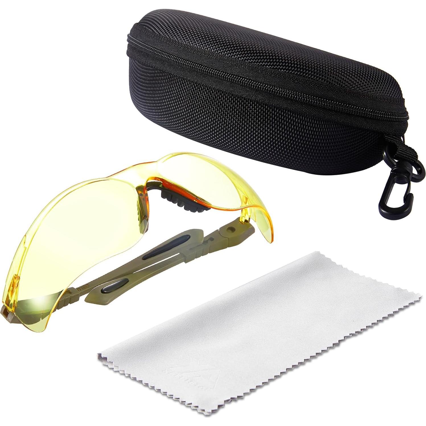 Gafas de Tiro Xaegistac Antivaho con Estuche Duro