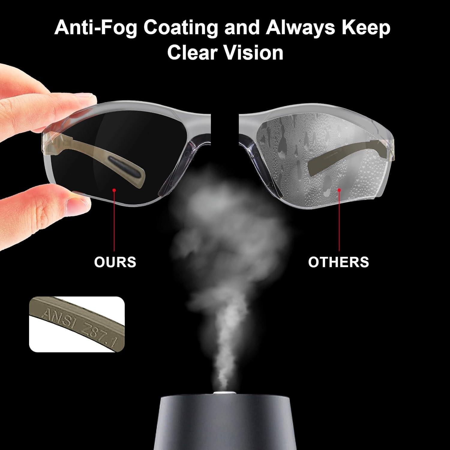 Gafas de Tiro Xaegistac Antivaho con Estuche Duro