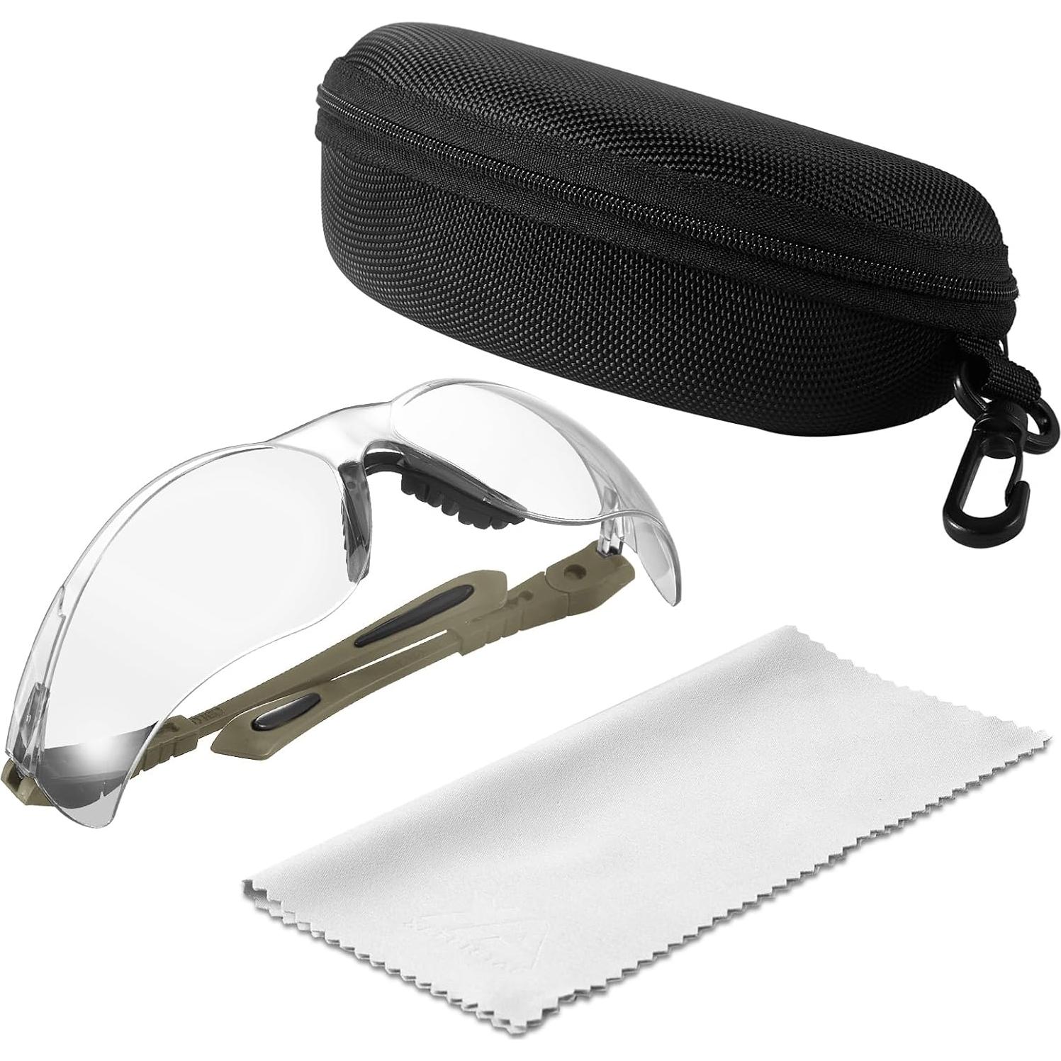 Gafas de Tiro Xaegistac Antivaho con Estuche Duro