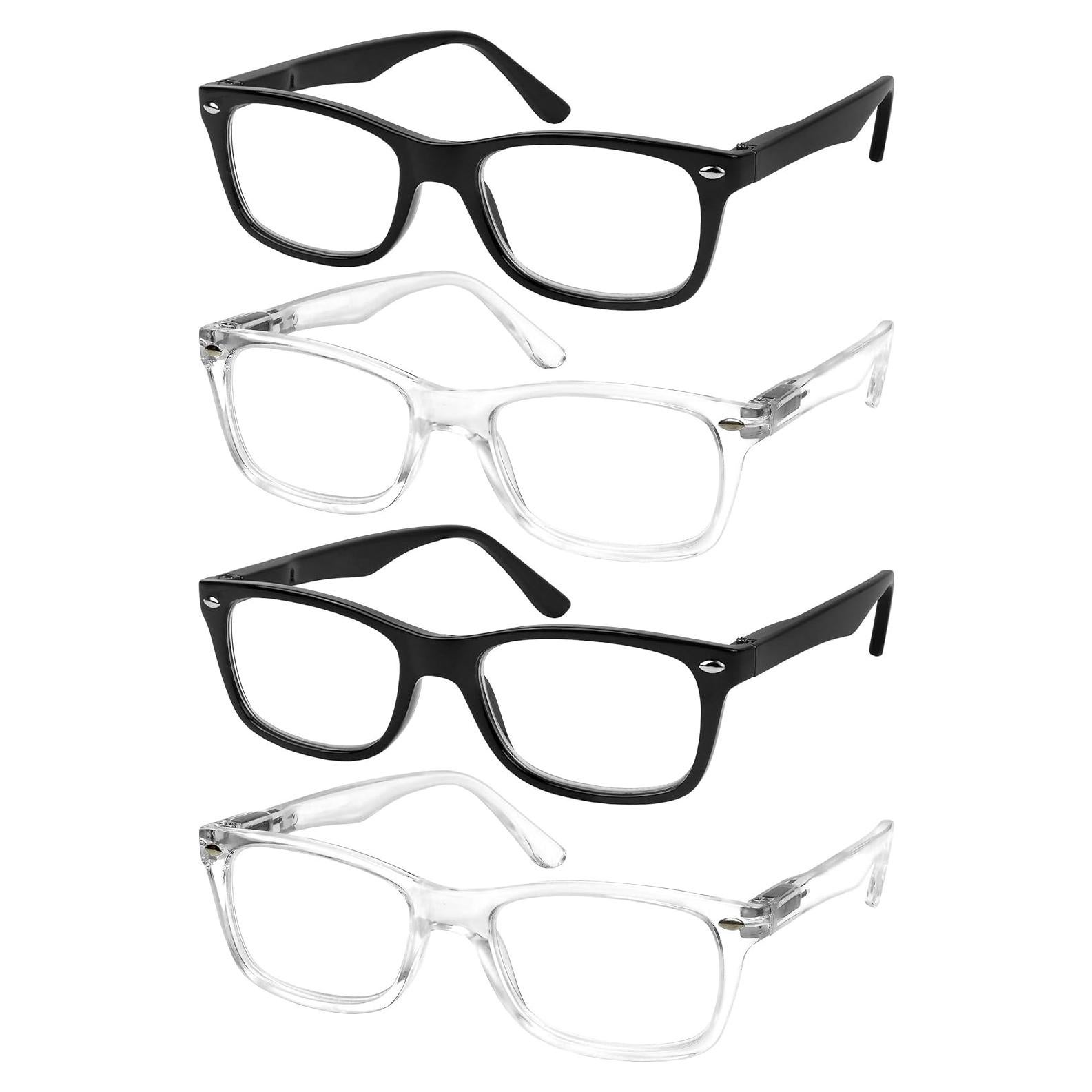 Conjunto 4 Gafas de Lectura Success Eyewear Negras 1.25x