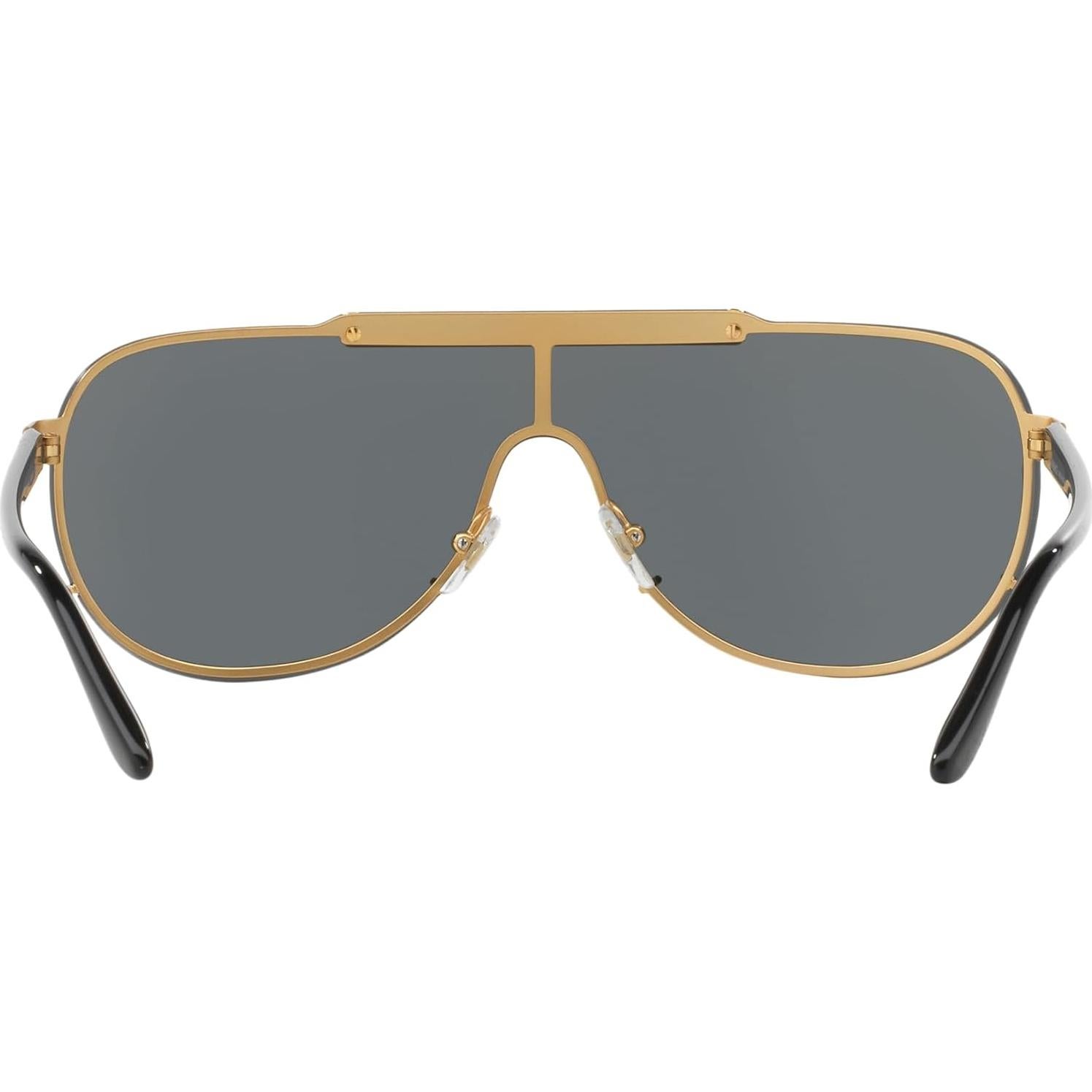 Gafas de sol Versace Hombre Marco Dorado Lentes Grises