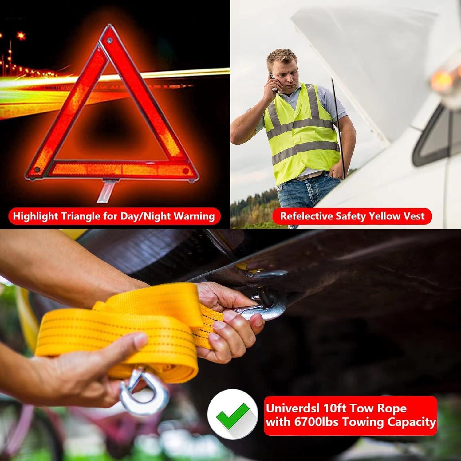 Kit de Emergencia para Carretera Beloskida con Primeros Auxilios