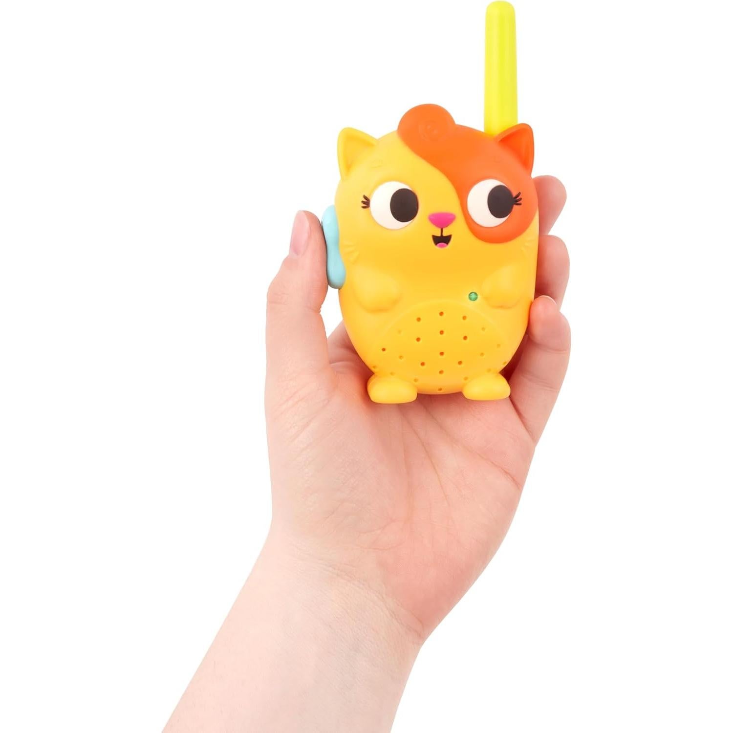 Walkie-Talkies Lolo y Woofer B. toys - Paquete de 2 - 30.48m