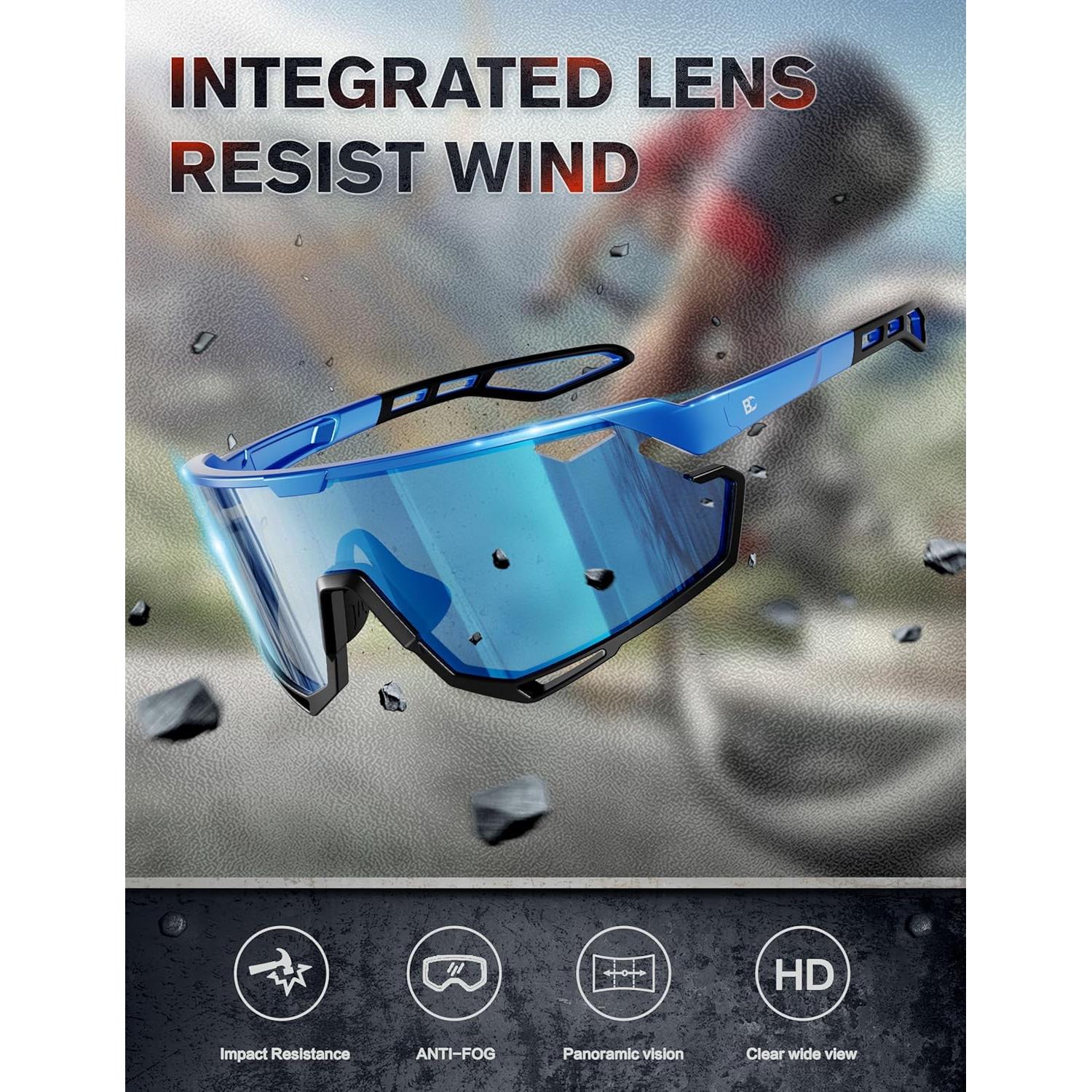 Gafas de Ciclismo Fotoquímicas BIRCEN Azul TR90