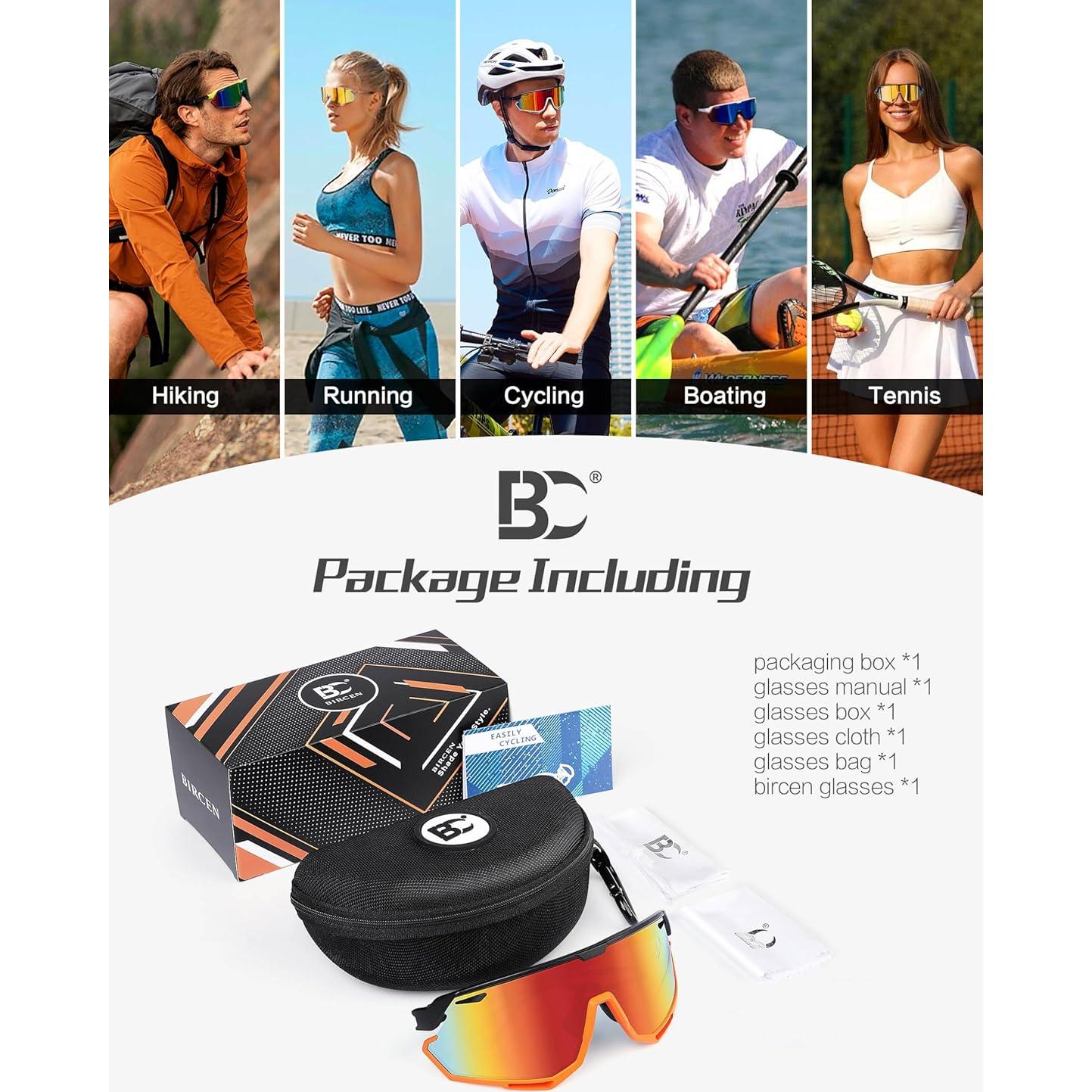 Gafas de Ciclismo BIRCEN Fotoquímicas UV400 para Deportes