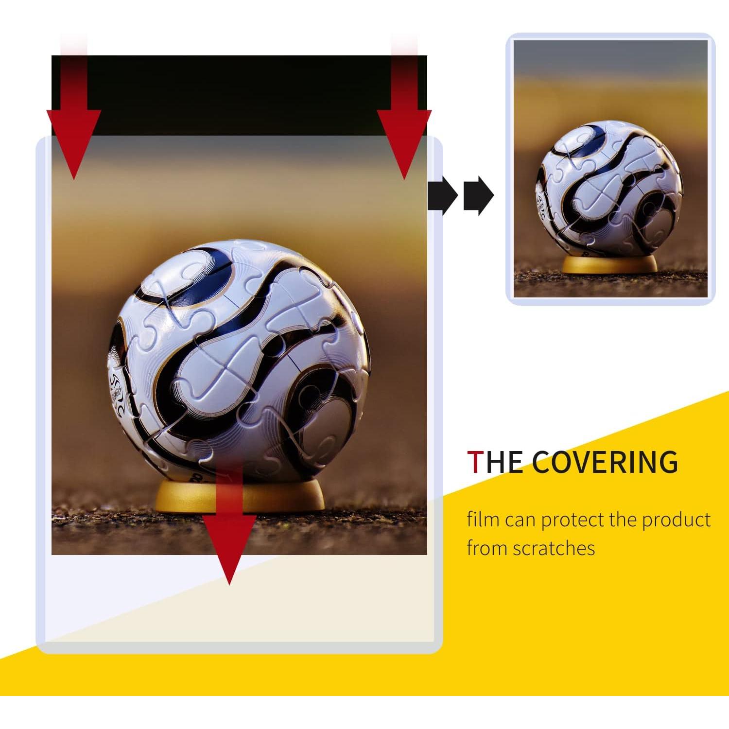 Paquete de 100 fundas de PVC Eliamo 7,62x10,16 cm