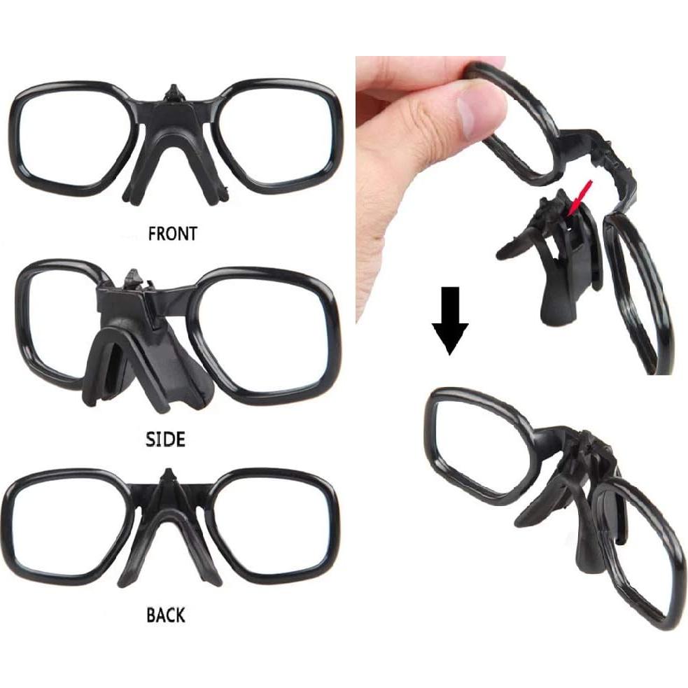 Gafas Tácticas GalaxyLense Caqui - 3 Lentes Policarbonato