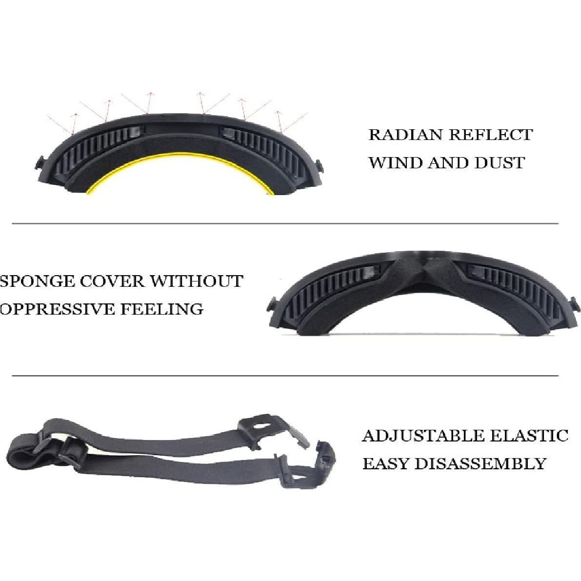 Gafas Tácticas Galaxylense - 3 Lentes Policarbonato UV