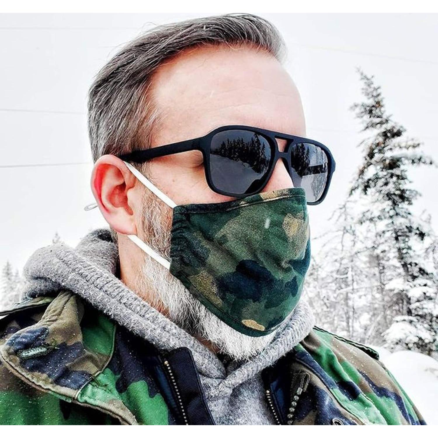 Gafas de Sol Aviador Polarizadas JIM HALO Marco Negro