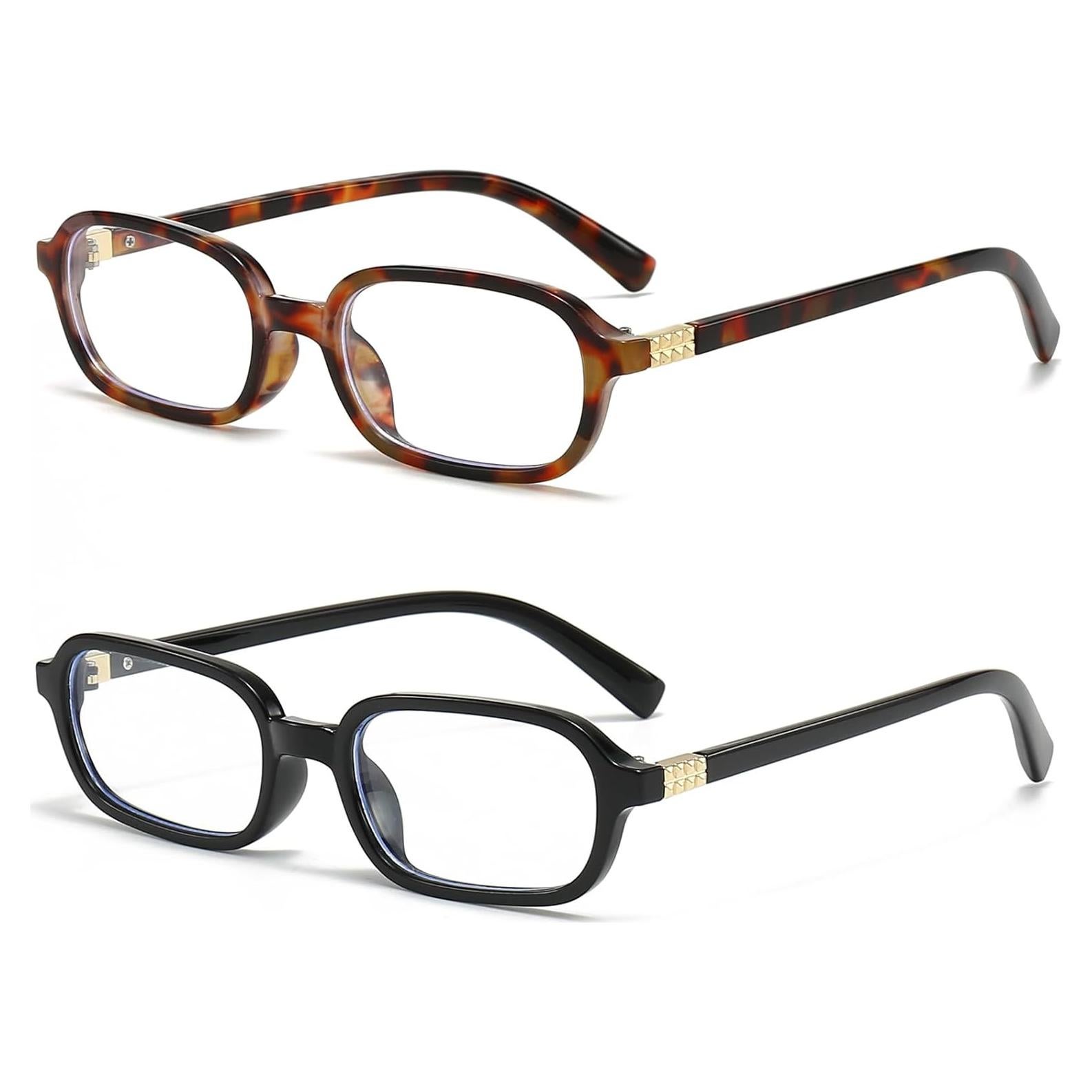 Gafas Retro Breaksun B70 Bloqueo Luz Azul 60mm Doble Color