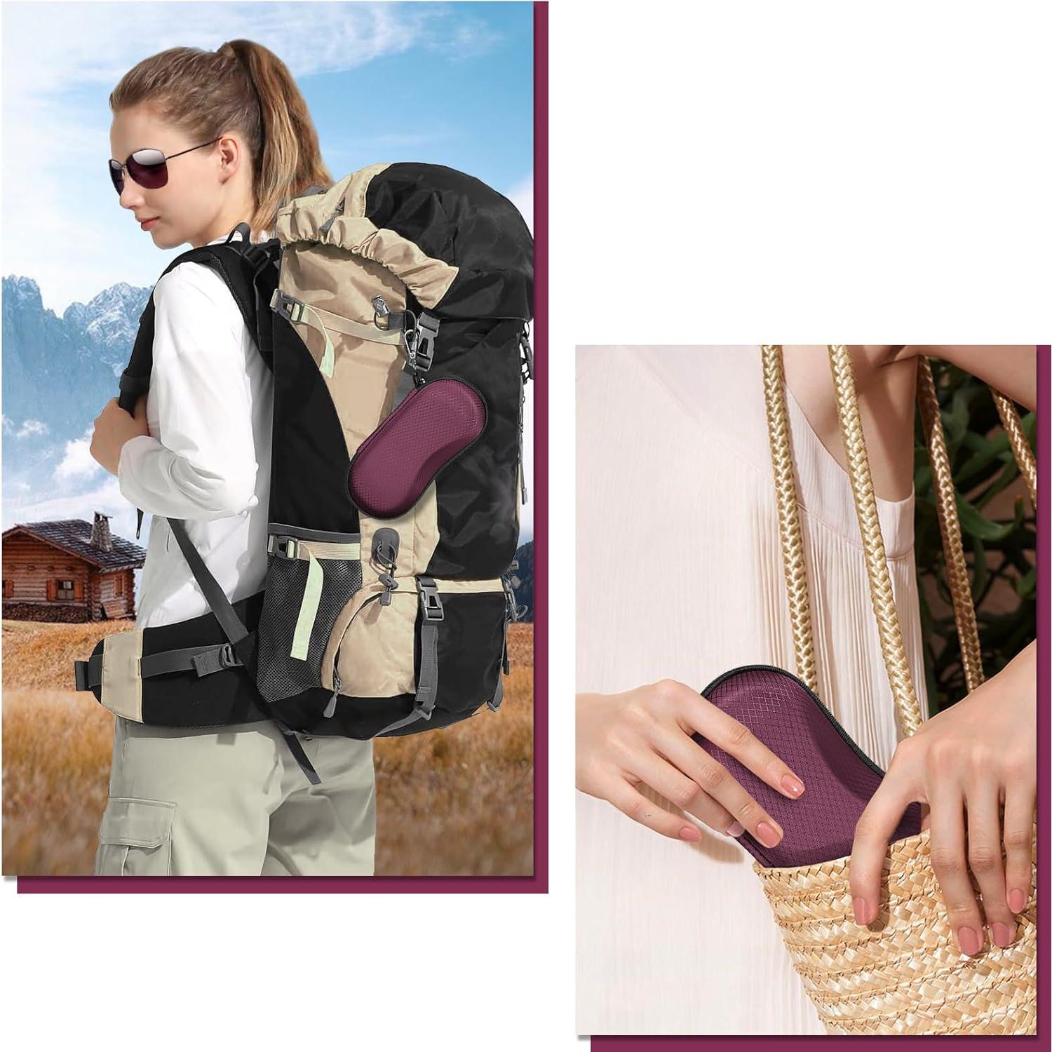 Funda de Gafas Fintie EVA Resistente con Mosquetón y Cierre