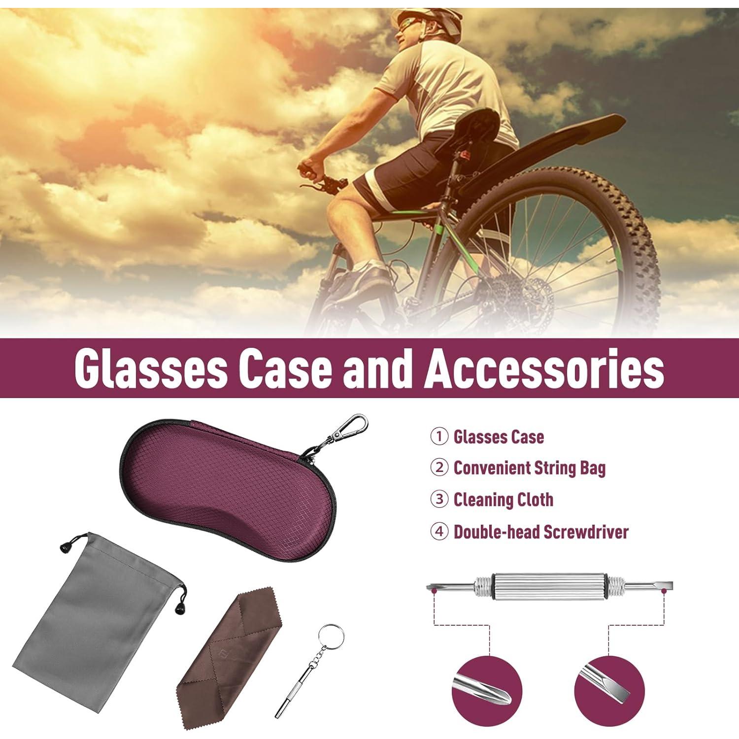 Funda de Gafas Fintie EVA Resistente con Mosquetón y Cierre