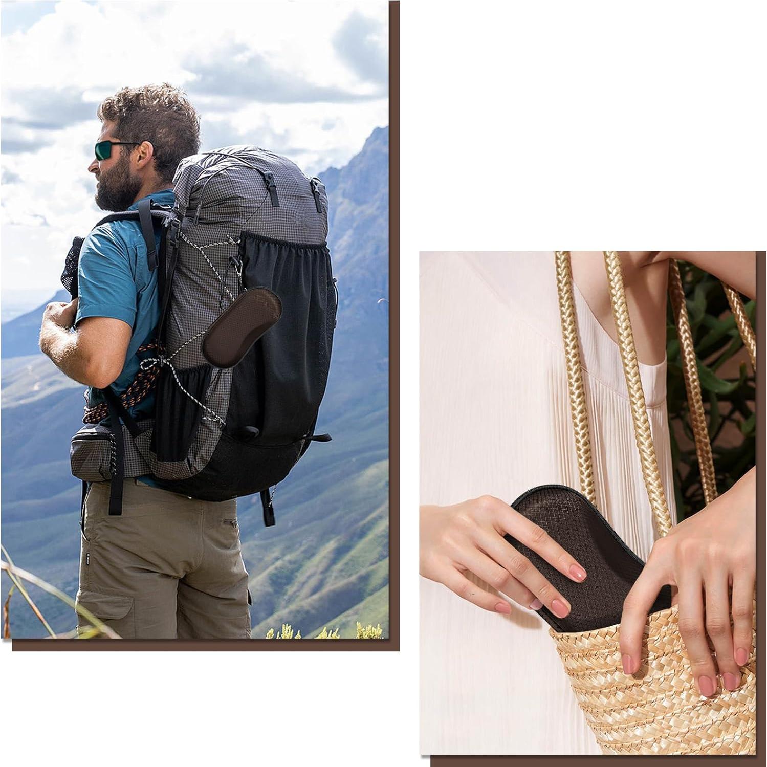 Estuche Duro Fintie para Gafas con Mosquetón y Cierre