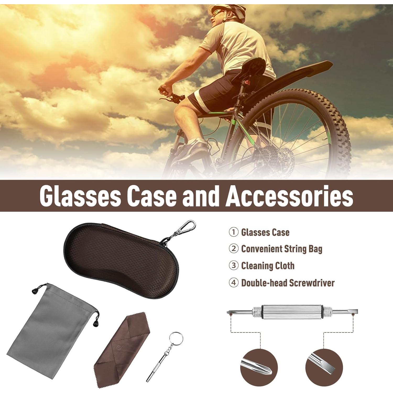 Estuche Duro Fintie para Gafas con Mosquetón y Cierre