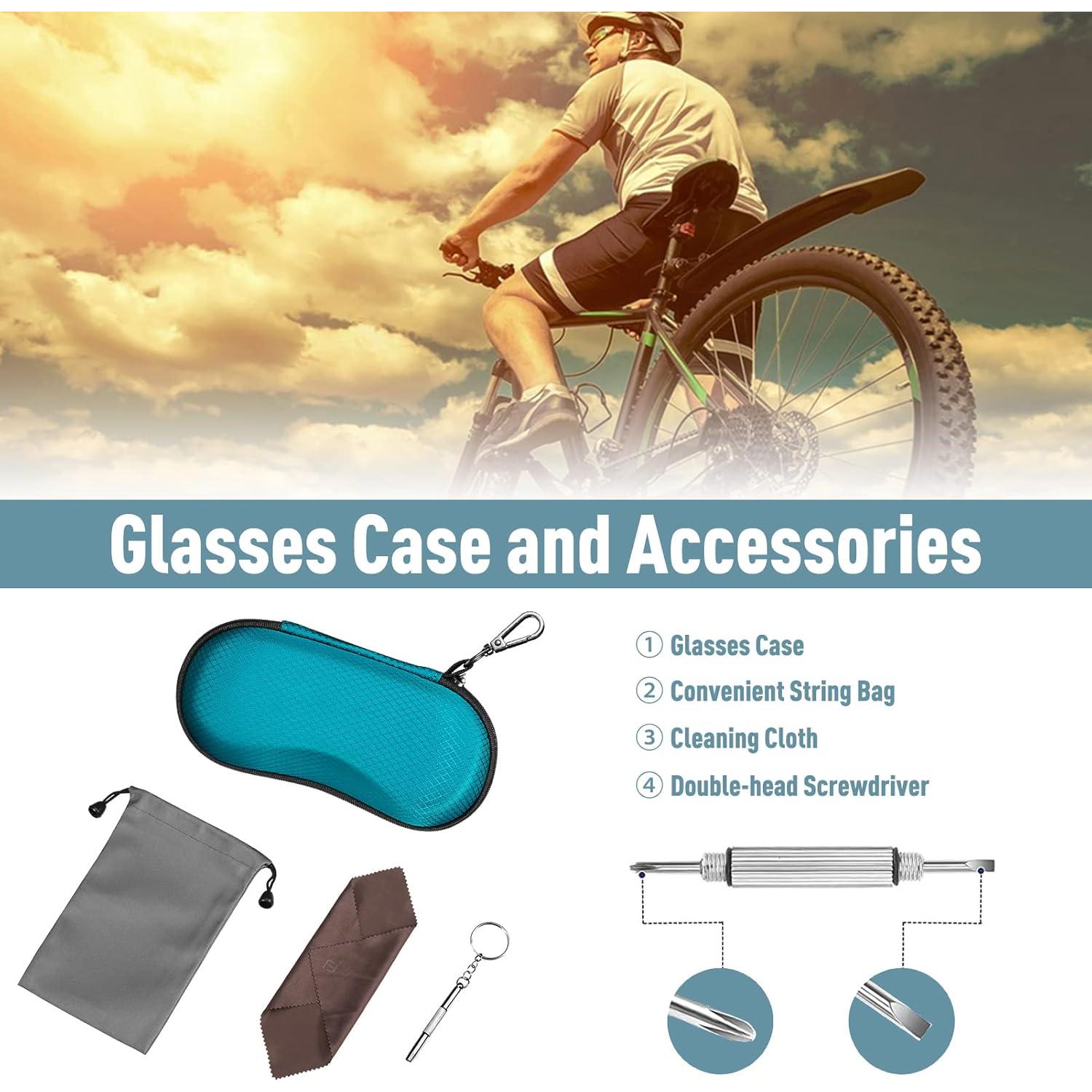 Funda de Gafas Fintie AGSB Resistente a Golpes con Mosquetón