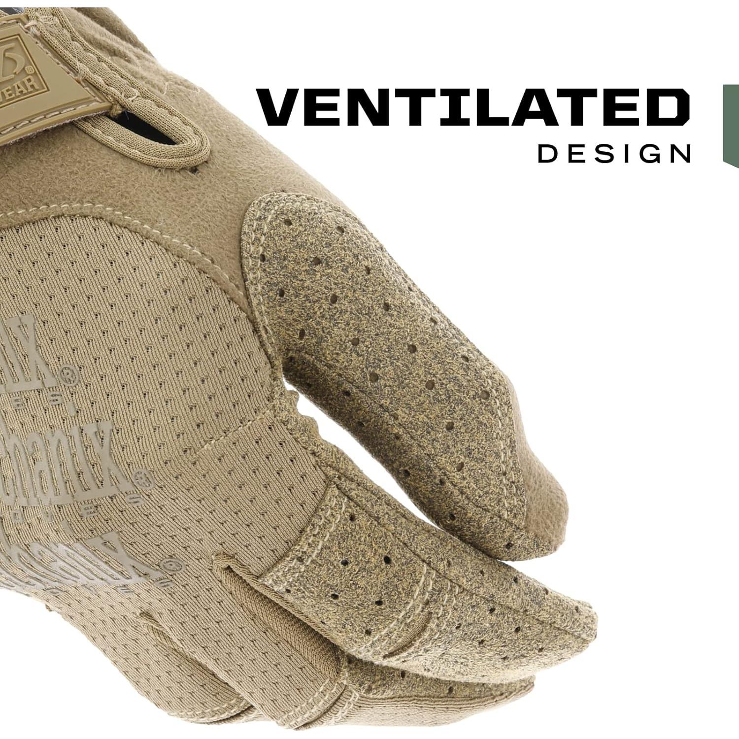 Guantes Mechanix Wear Specialty Vent Tácticos Marrón Grande
