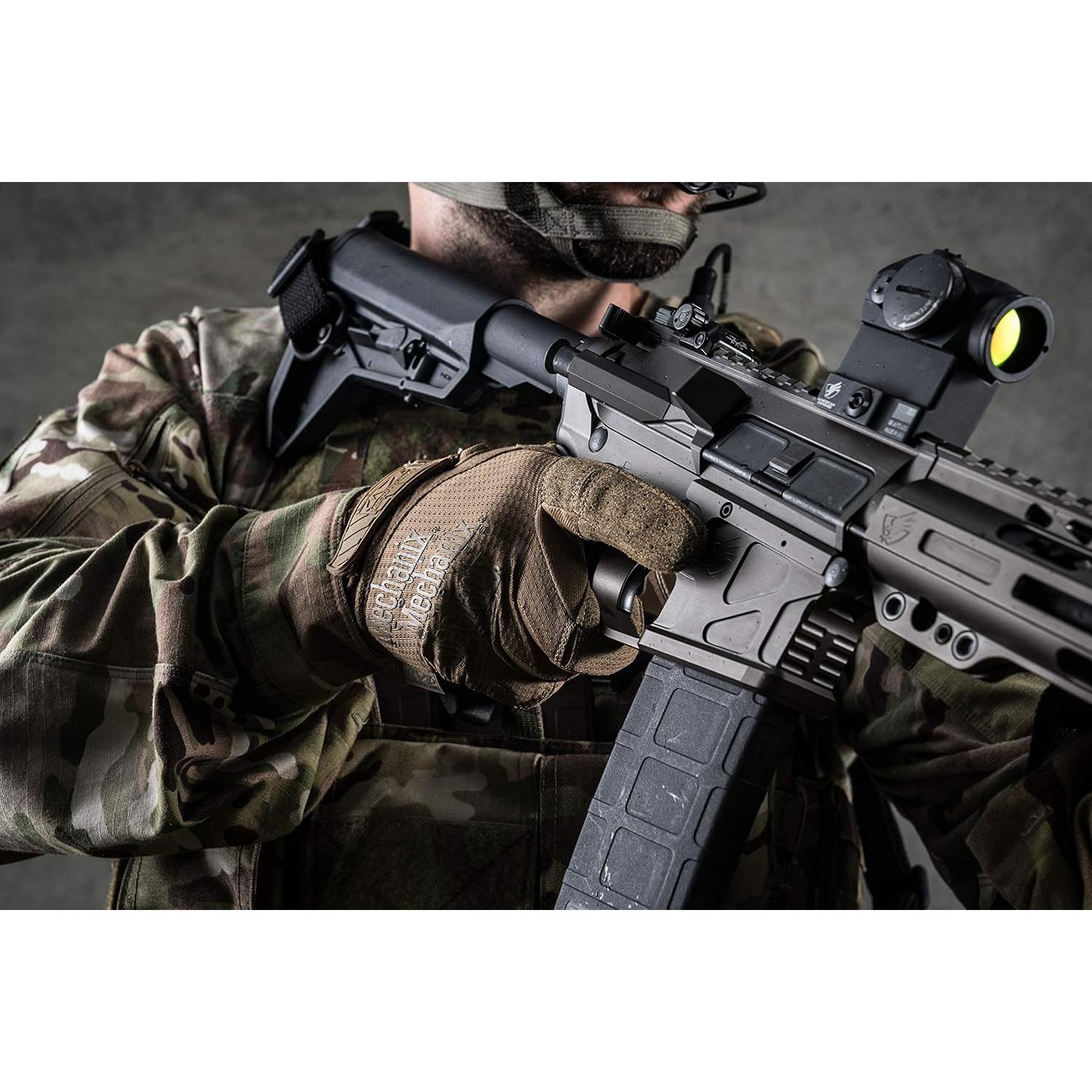 Guantes Mechanix Wear Specialty Vent Tácticos Marrón Grande