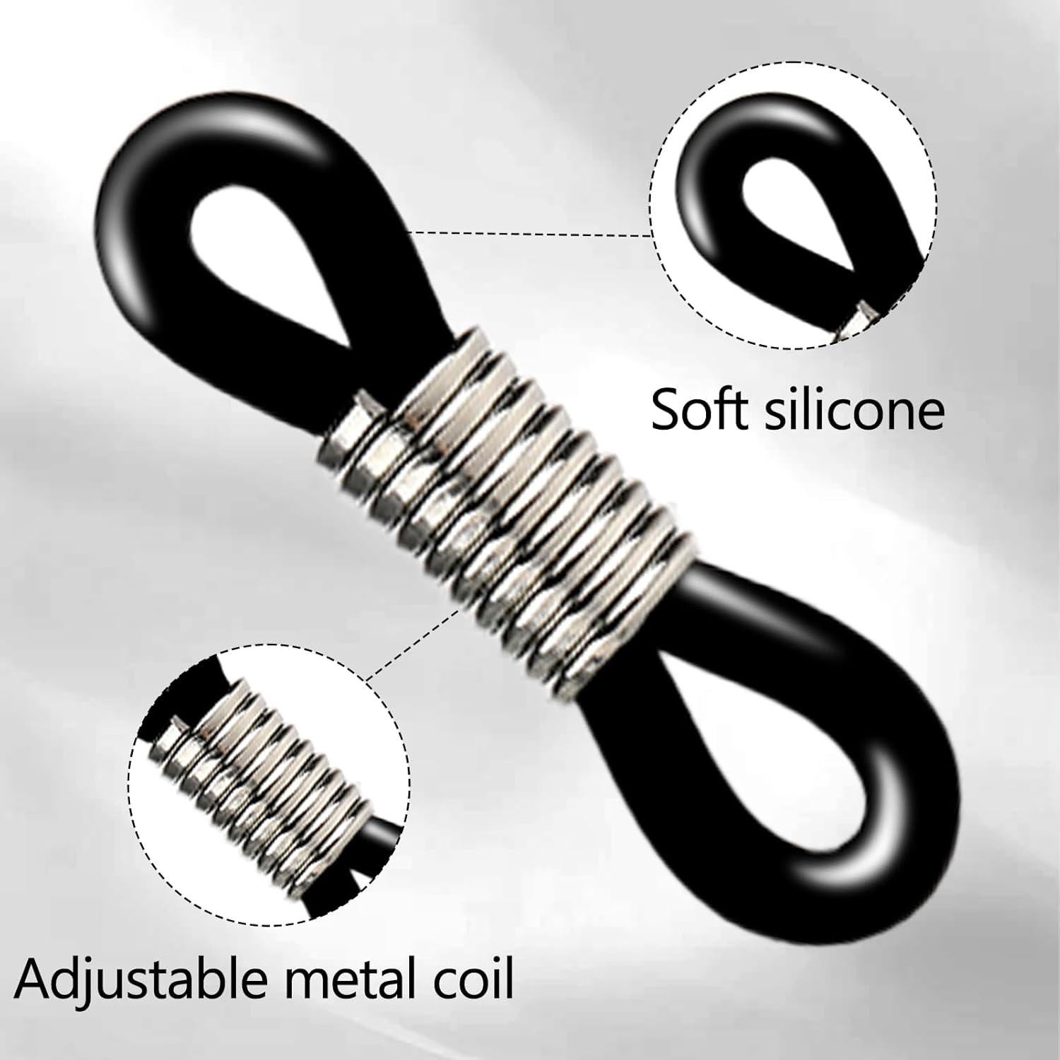 Giantree 40 Conectores de Cadena para Gafas Ajustables