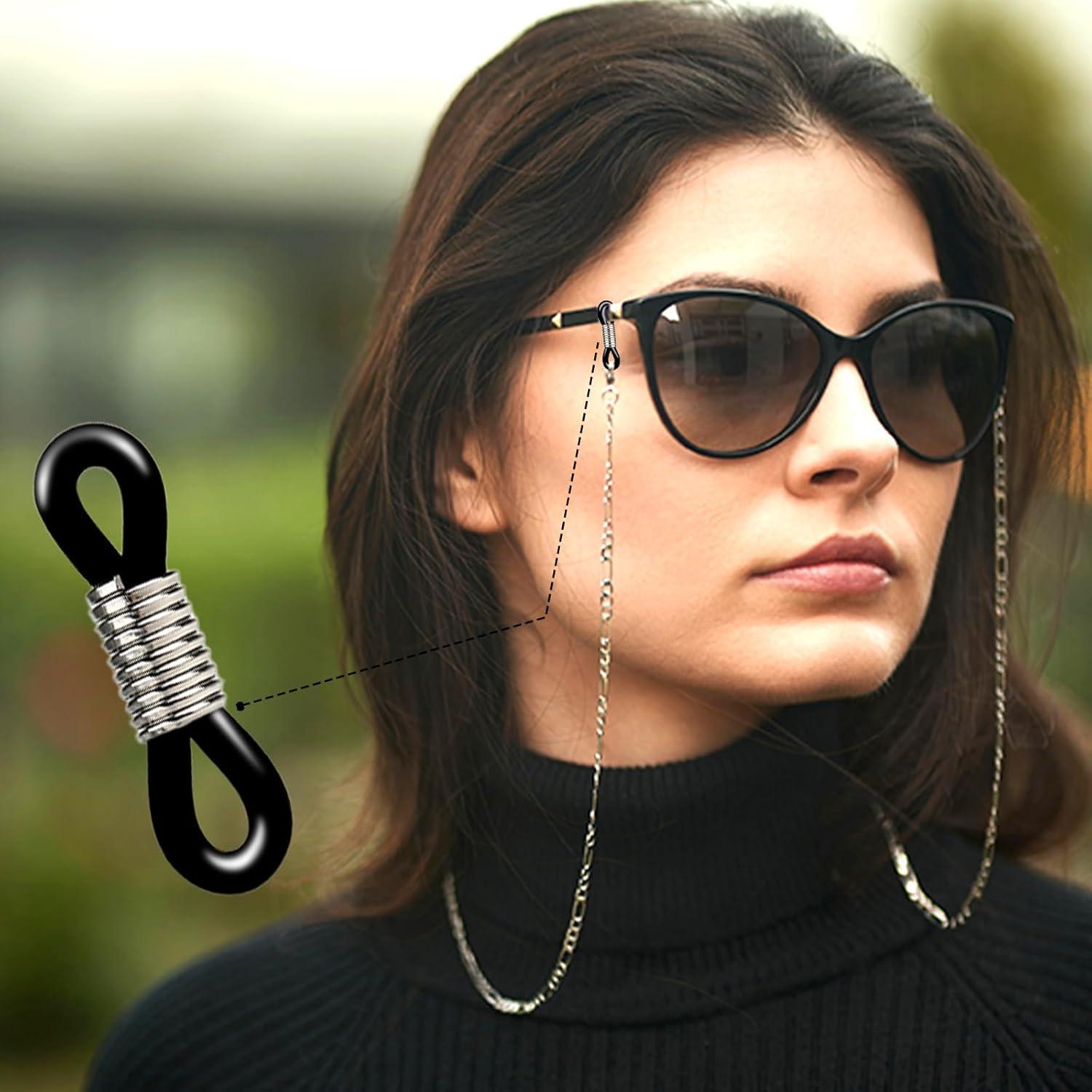 Giantree 40 Conectores de Cadena para Gafas Ajustables