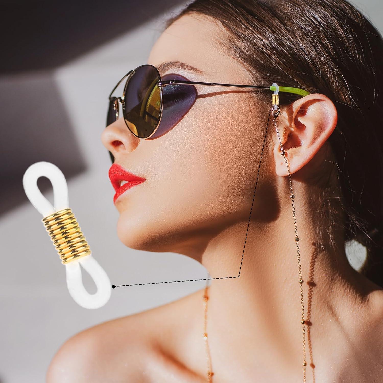 Giantree 40 Conectores de Cadena para Gafas Ajustables