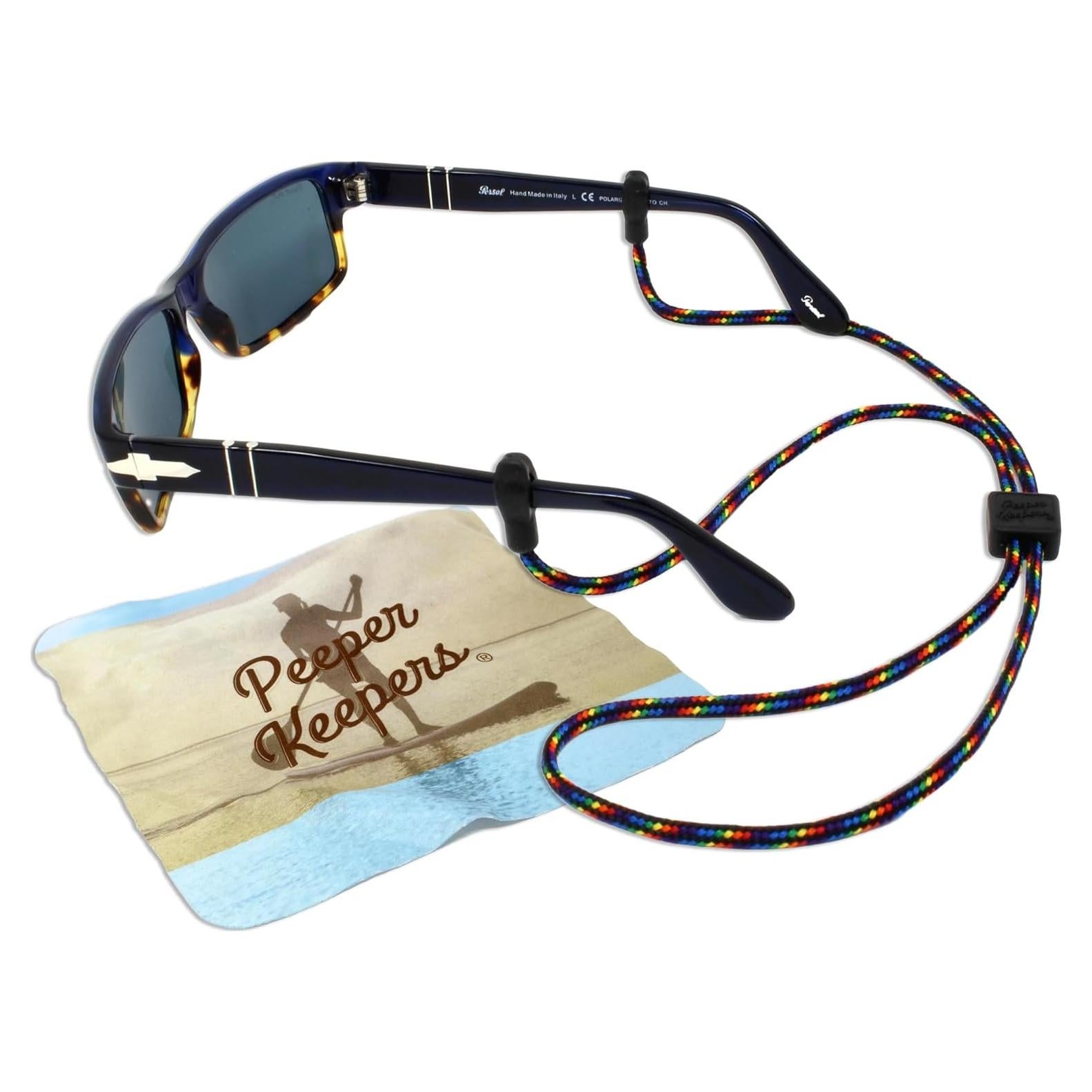 Retenedor de Gafas Peeper Keepers 3 Pack Multicolor con Paño