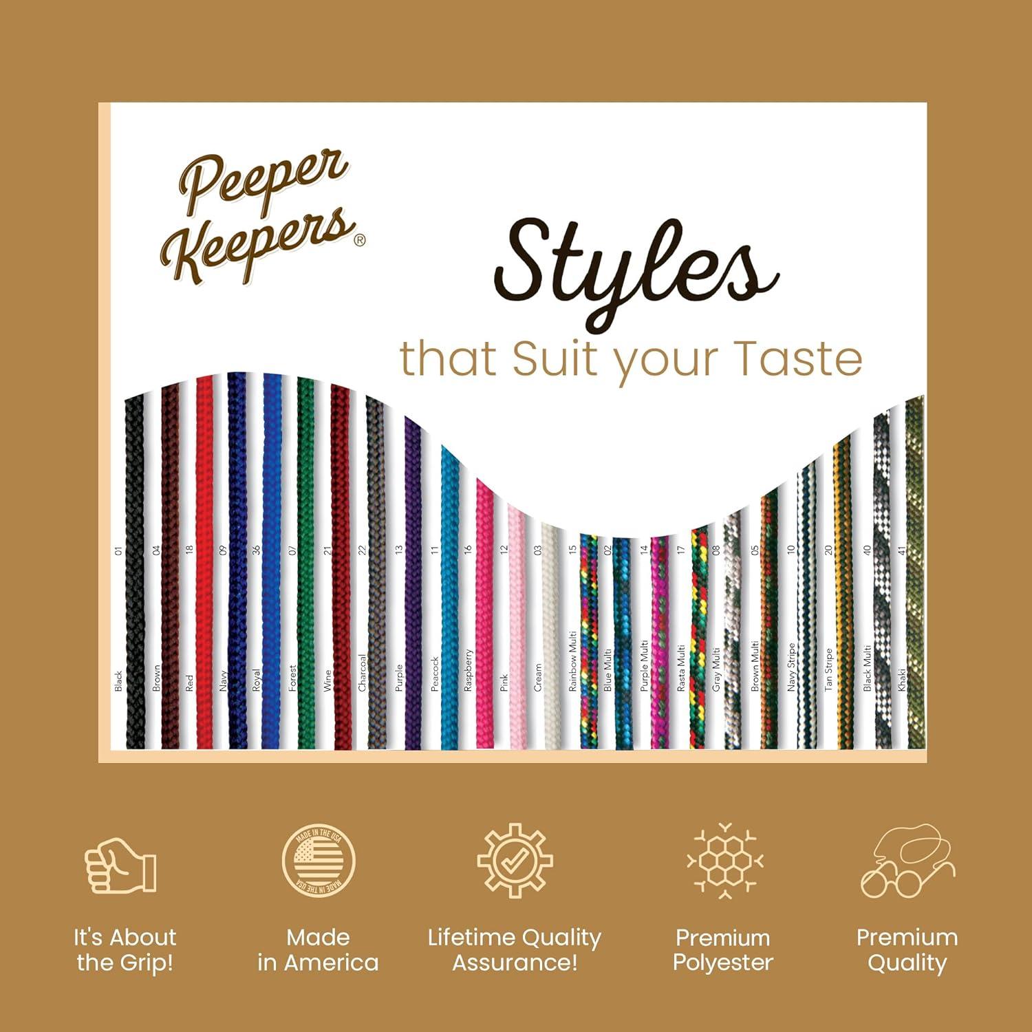 Retenedor de Gafas Peeper Keepers 3 Pack Rasta Multi Ajustable