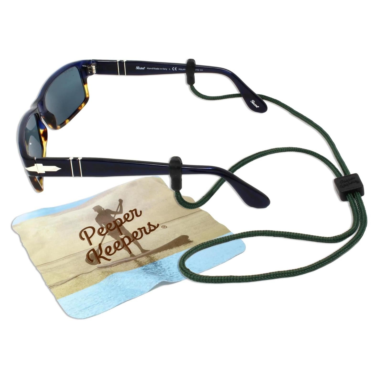 Retenedor de Gafas Peeper Keepers PK550 Ajustable con Paño