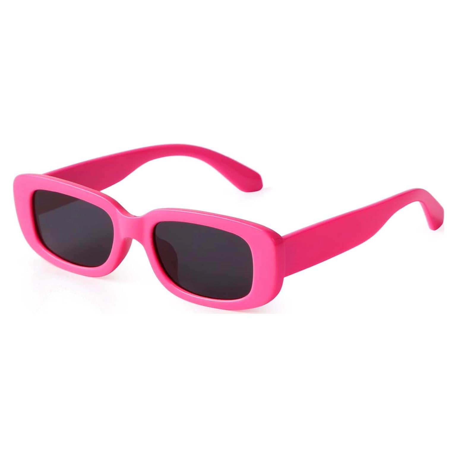 Gafas de sol rectangulares ADE WU unisex retro 90s UV400