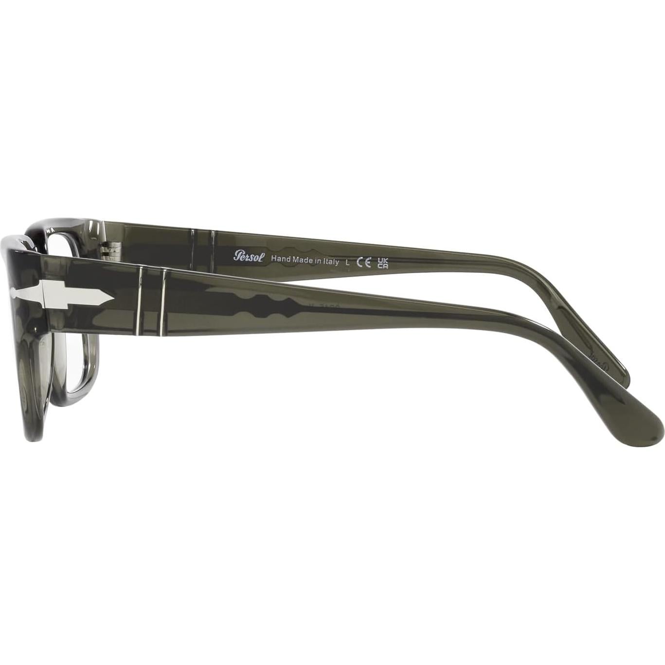 Montura de Gafas Rectangulares Persol PO3315V Gris Topo