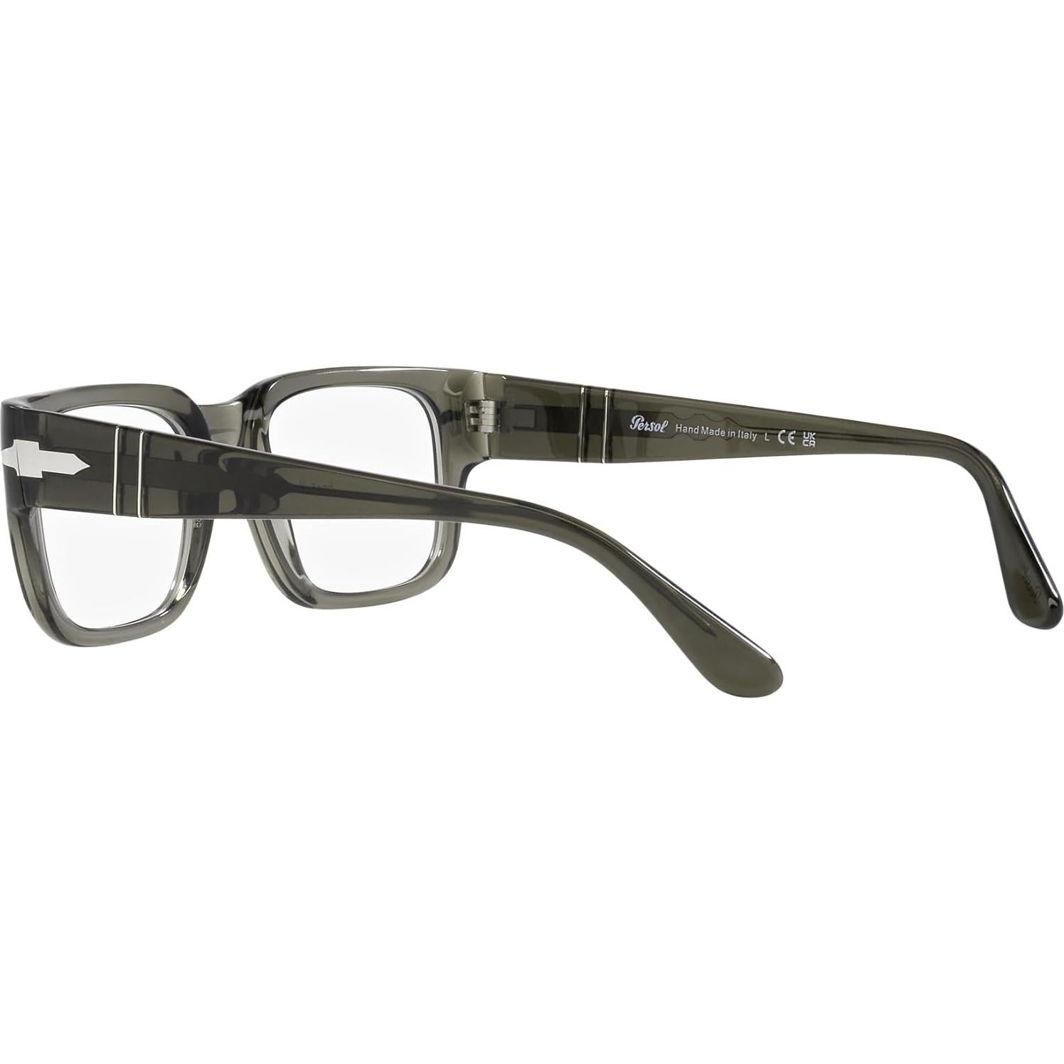 Montura de Gafas Rectangulares Persol PO3315V Gris Topo