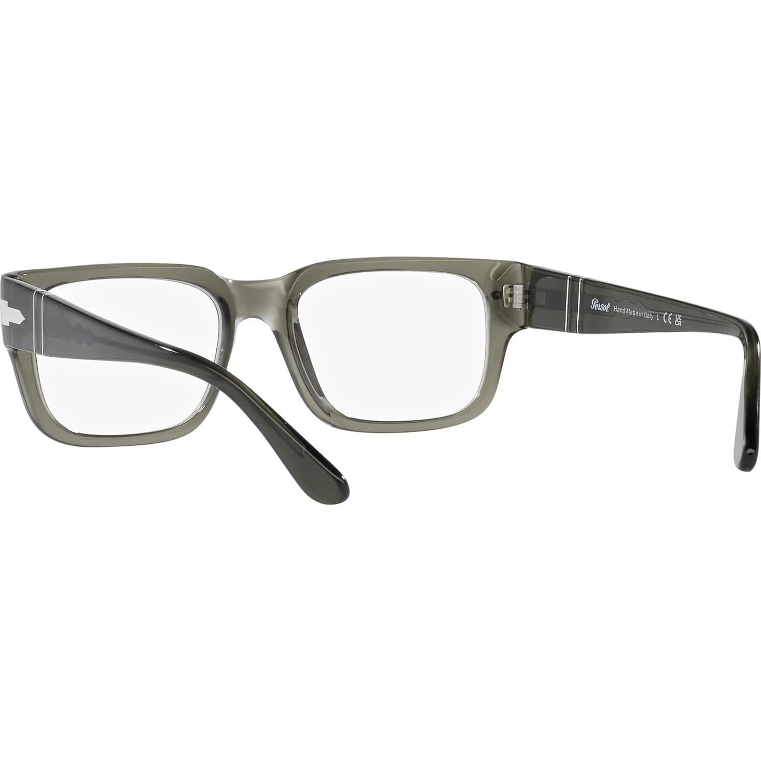 Montura de Gafas Rectangulares Persol PO3315V Gris Topo