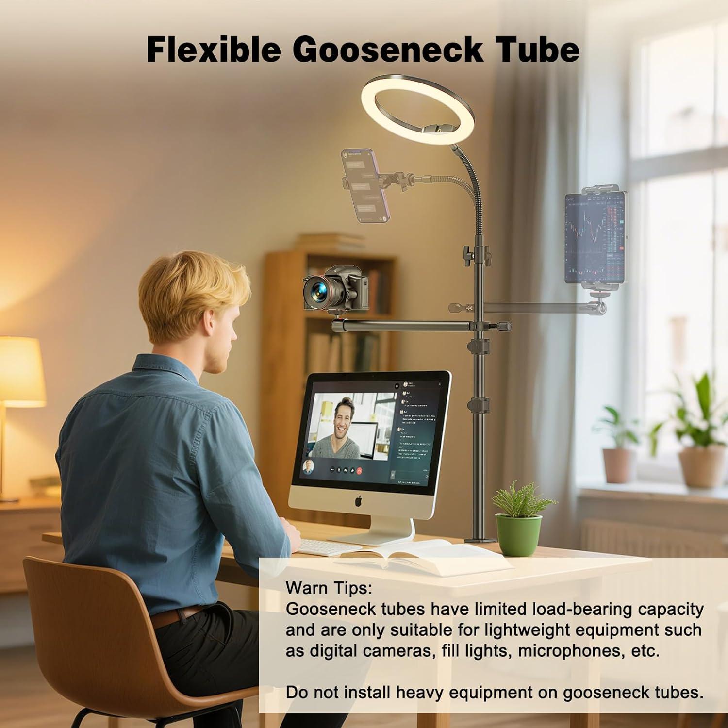 Soporte de Cámara Superior JUBOR, Brazo Articulado 34-81 cm