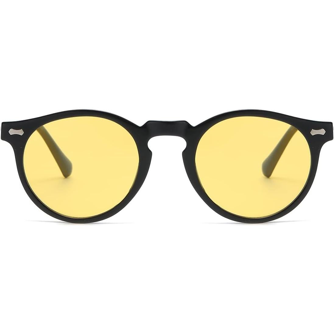 Gleyemor Gafas de Sol Polarizadas UV400 Marco Negro 48mm