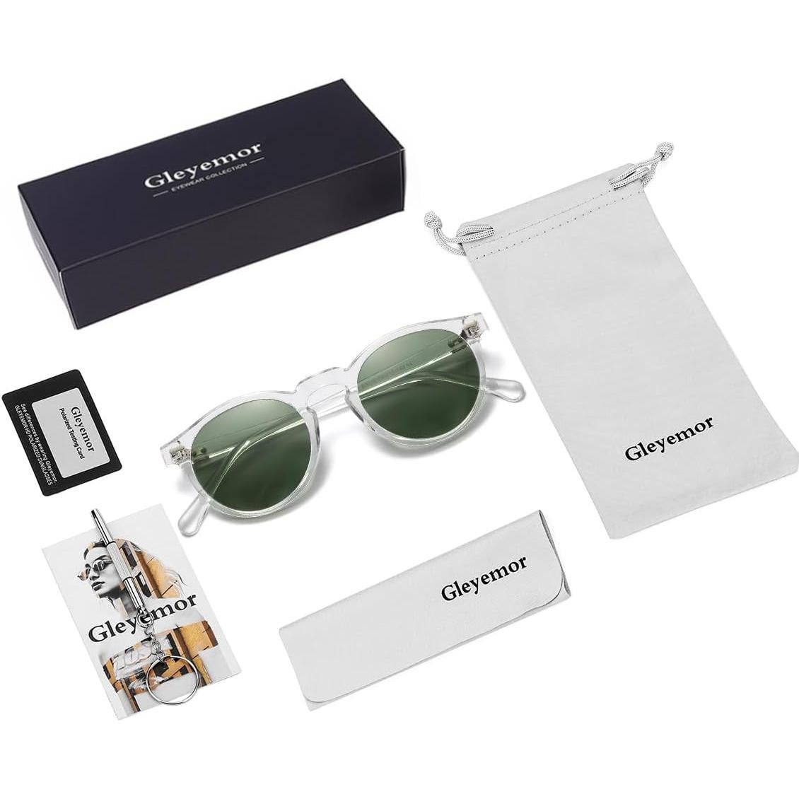 Gafas de Sol Gleyemor GL886 Polarizadas UV400 Redondas