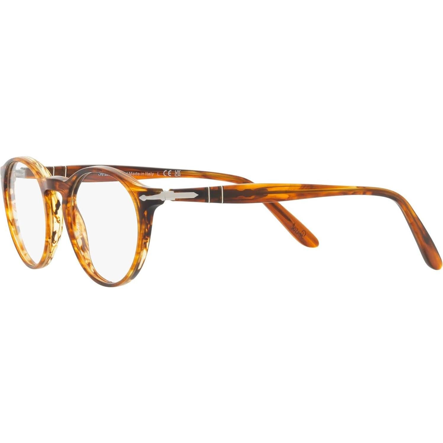 Gafas Recetadas Persol PO3092V Redondas Marrón 50mm