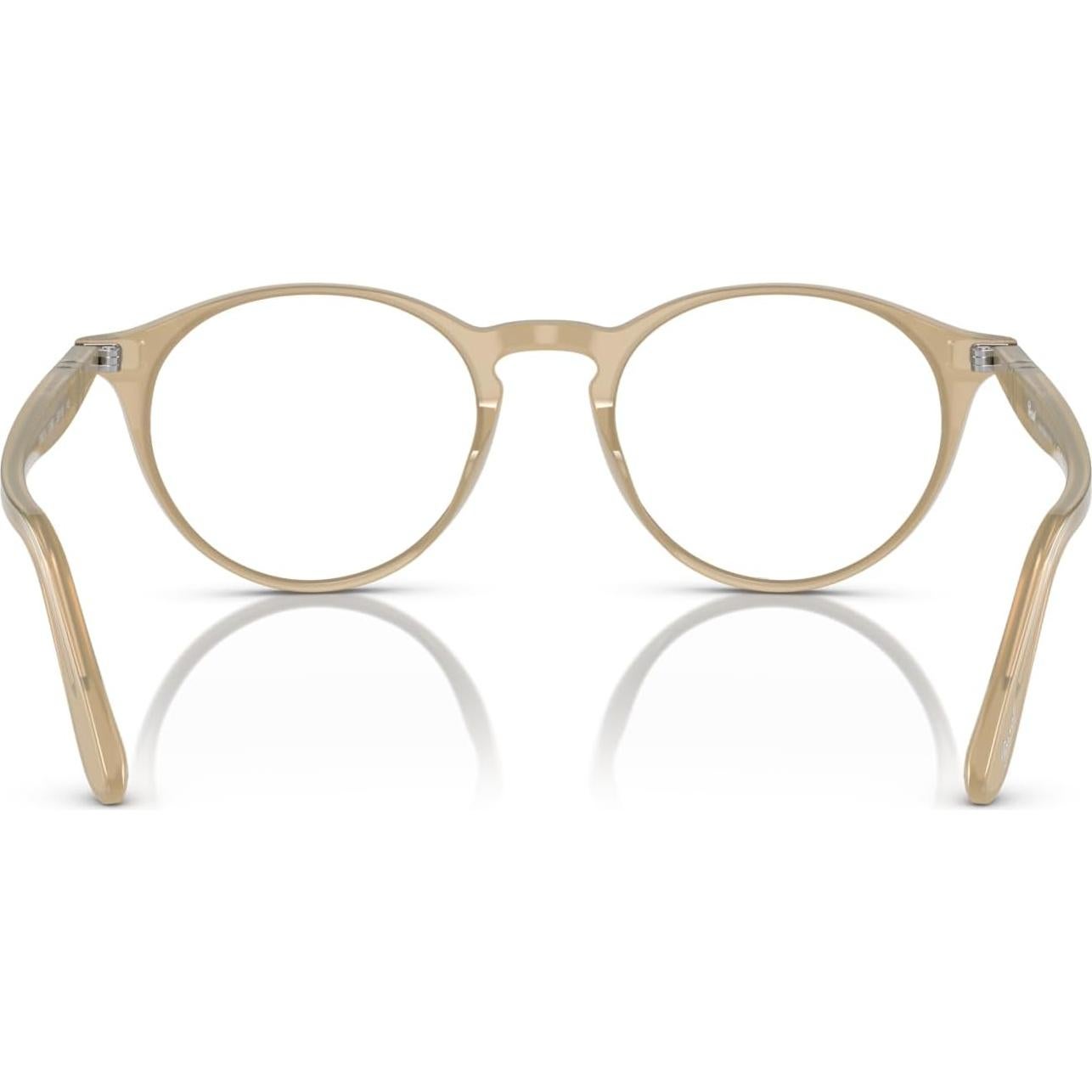 Gafas Recetadas Persol PO3092V Redondas Beige Opalino